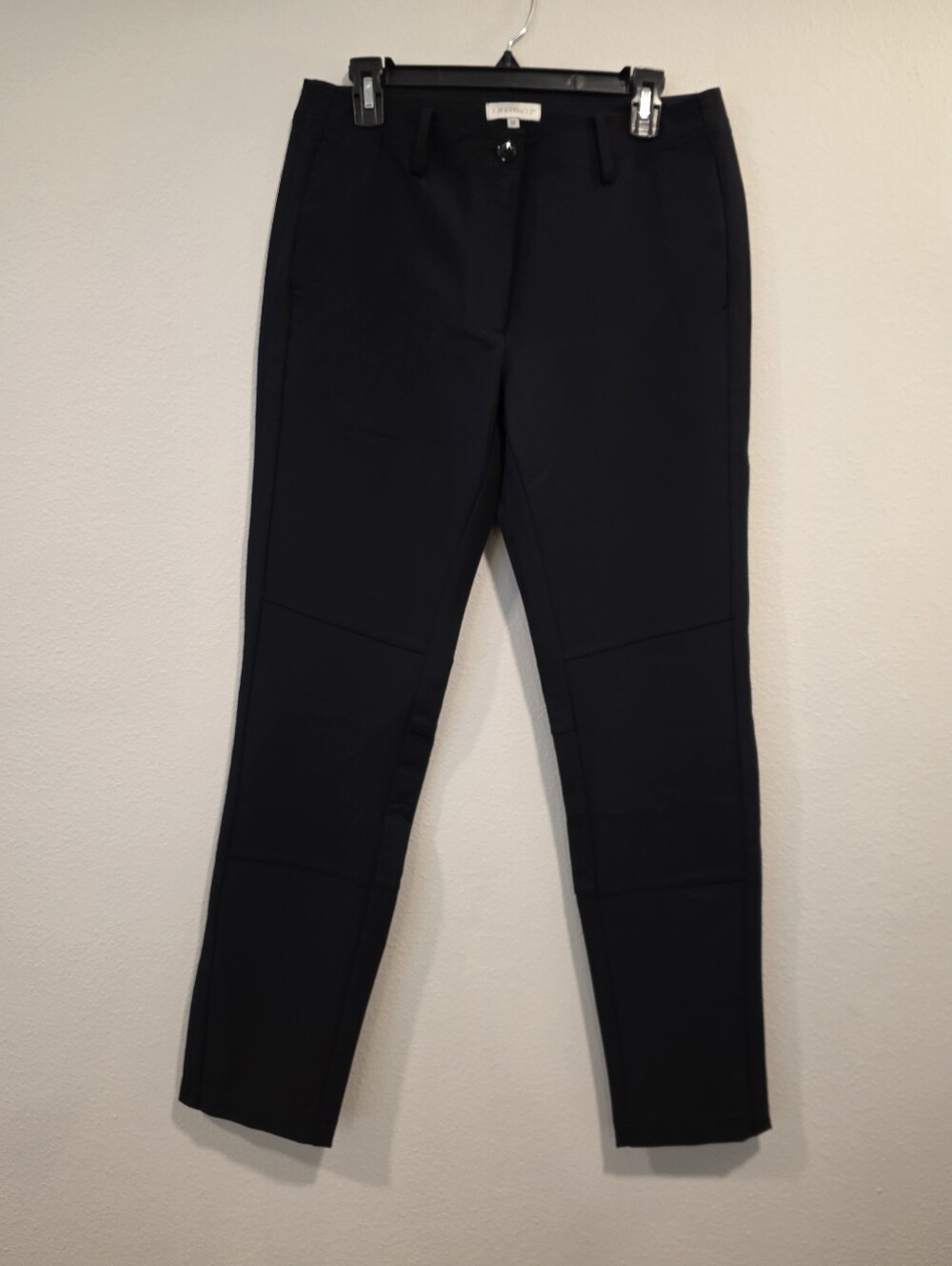 Anatomie Black Slim Fit Travel Pants